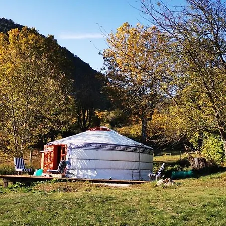 Luxury tent La Yourte Des Champs Sospel